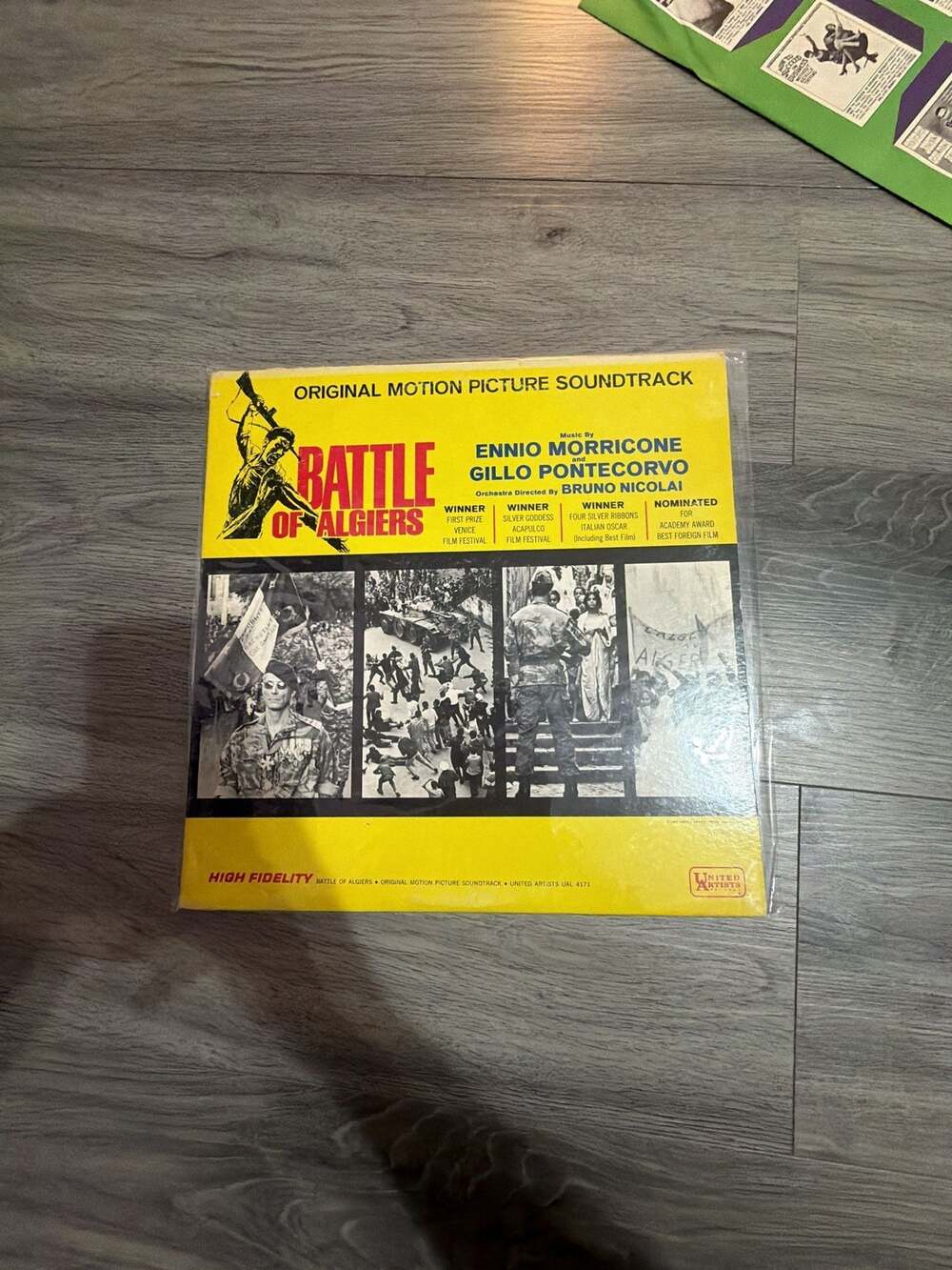 Battle of Algiers Original Motion Picture Soundtrack LP Vinyl Record
